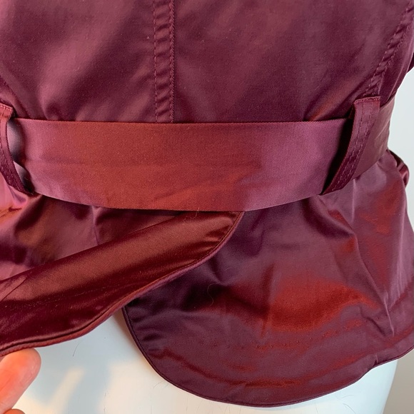 Vtg Y2K Odds n Evens V-Neck Collared Button Front/Belted Jacket - Small - Picture 7 of 8